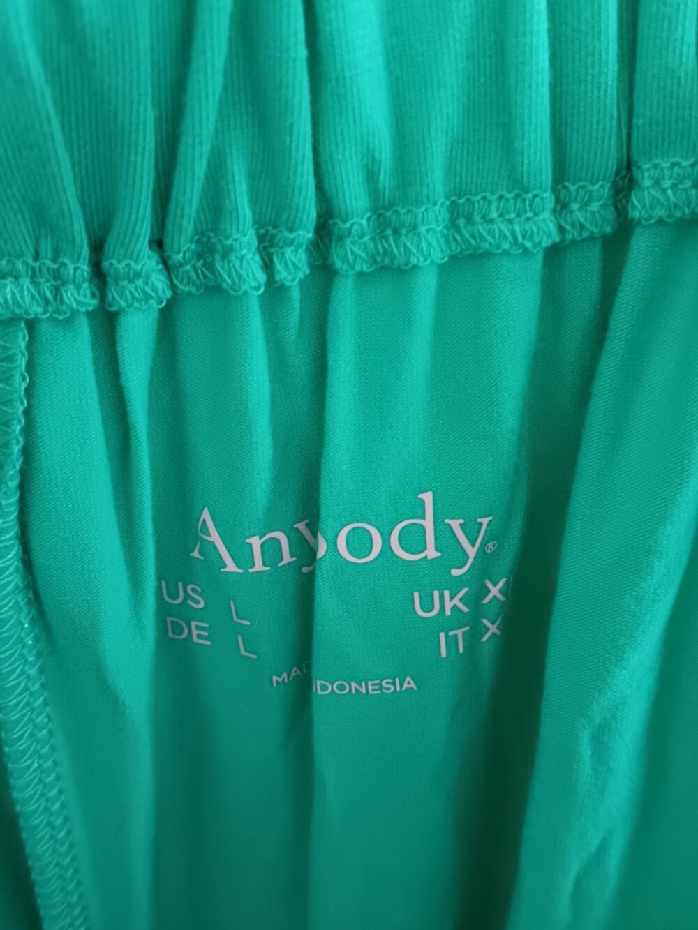 AnyBody Regular Cozy Knit Jersey Jumpsuit, Sz L a715632 - Picture 4 of 4